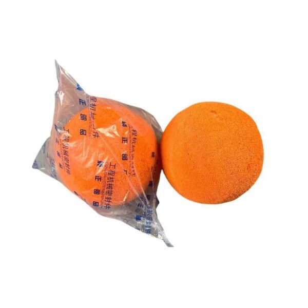 Concrete pump truck dedicated pipeline cleaning sponge ball cleaning ball has moderate elasticity and can be used for a long time without damage