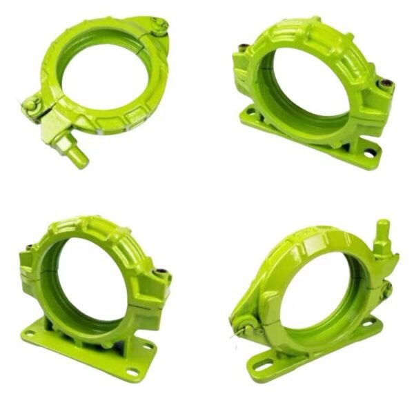 125 forged pipe clamp for concrete pump truck, wear-resistant and compressive, suitable for various vehicle models such as Sany, Zoomlion, XCMG, etc
